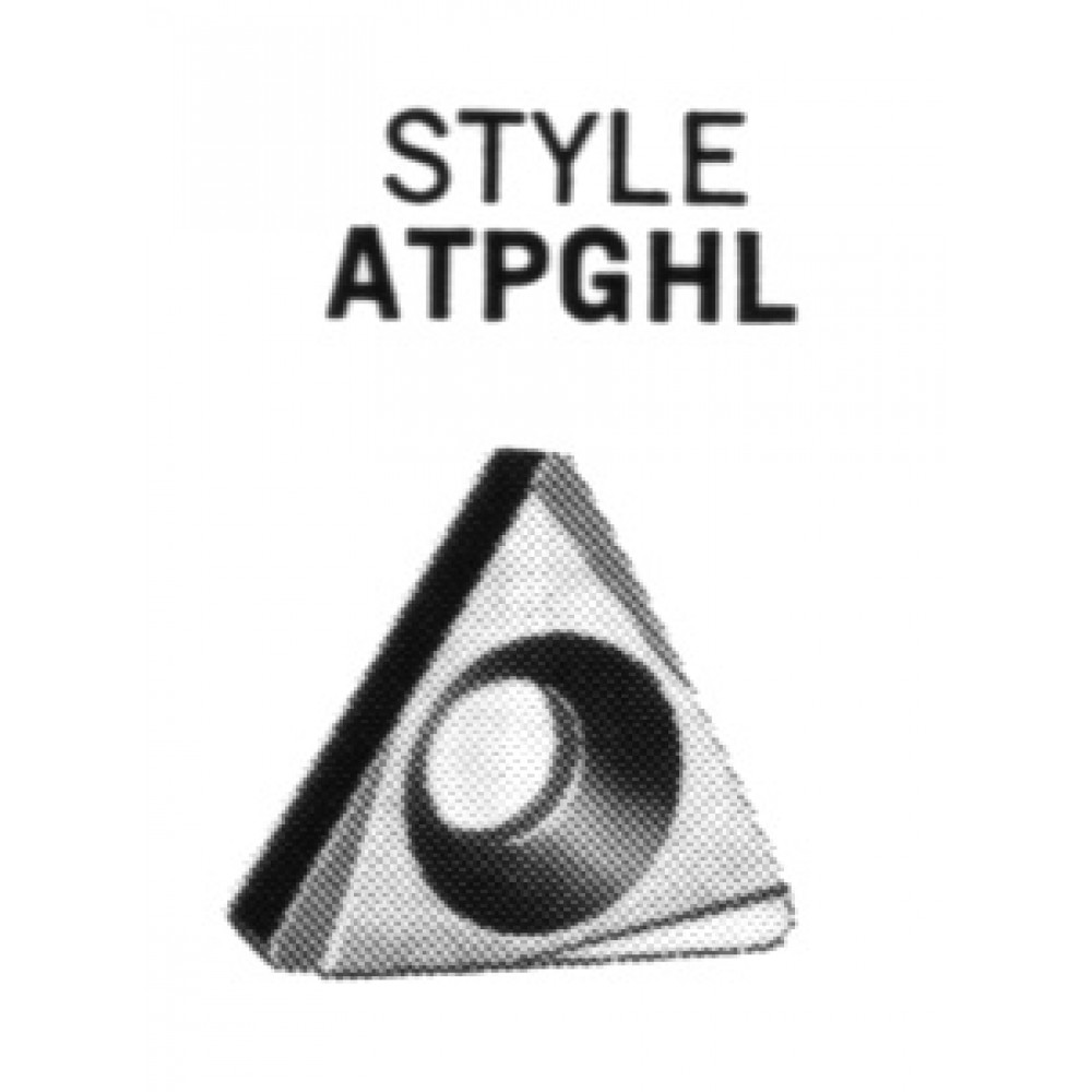 Aloris Tool ATPGHR-431-767 Carbide Inserts for Mini Swivel-Cartridge Tool Holder 