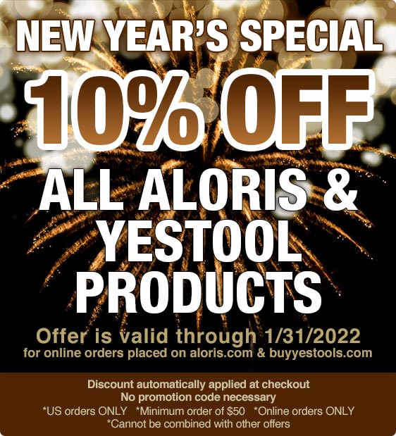 Aloris Tools December Sale